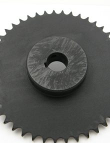 30002057 - SPROCKET METRIC 5.373 PITCH DIA 45 TOOTH 3/4IN BORE W/ 5MM KEY 2 SET SCREWS