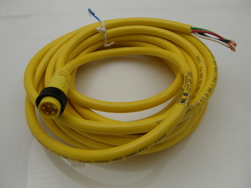 30004230 - CABLE ELECTRICAL 4COND 16AWG STRAIGHT M MINI QD 20FT PVC