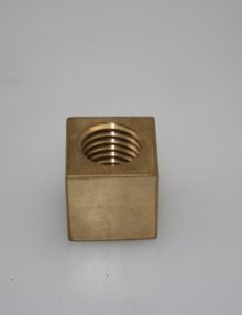 30058152 - BLOCK INFEED CONVEYOR ADJUSTMENT NUT BRASS