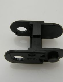 30058374 - CARRIER CABLE E-Z CHAIN 37MM WIDE 48MM BEND RADIUS 1.2IN PIVOT LENGTH SPLIT CROSSBAR ALONG OUTER RADIUS BLACK