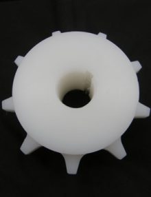 30066851 - SPROCKET (FOR 1.1IN PITCH GLASS-FILLED NYLON BELT) 9T 3.16 PITCH DIA 2.56 ROOT DIA 0.75 BORE W/KEYWAY UHMW