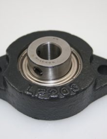30069696 - BEARING FLANGE 1/2IN CAST IRON HOUSING SETSCREW 2 BOLT NO LUBE