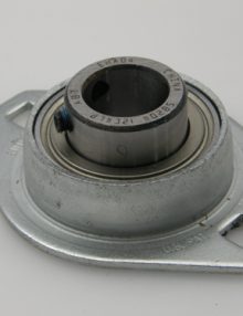30075852 - BEARING FLANGE SPHERICAL ROLLER 3/4 BORE STAMPED STEEL HOUSING (2) M6 SOCKETHEAD KNURLED CUP POINT SETSCREWS (-29DEG - +177DEG C/-20DEG - +350DEG F) AMBIENT TEMPERATURE RANGE)