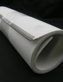 30080440 - BELT CONVEYOR 15-11/16 WIDE X 74 LG X 1/16 THK URETHANE MATTE FINISH 2W1-3E24 LACED WHITE