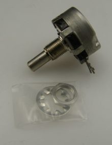 30084282 - POTENTIOMETER 250K OHM 2W 10% 312DEG ROTATION 1/4IN SHAFT CONDUCTIVE PLASTIC SOLDER LUG