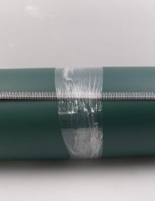 30084868 - BELT CONVEYOR 15 X 96 X 1/16 THK URETHANE MATTE FINISH W/ V-GUIDE 2GN1-3E24 LACED GREEN