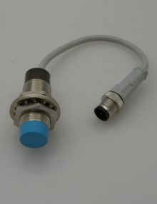 30096725 - SWITCH PROXIMITY 18MM X 50MM 12MM SENSING 24VDC NC NPN 4.25IN CABLE W/MICRO QD IM18-12NNO-ZQD