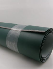 30101867 - BELT CONVEYOR 21 X 97 X 1/16 THK URETHANE MATTE FINISH W/ V-GUIDE 2GN1-3E24 LACED GREEN