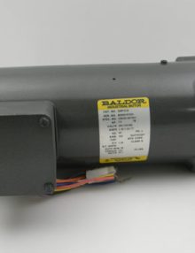 30110873 - GEARMOTOR 1/3HP 86RPM 3PH TEFC M5X0.8 X 16MM TAPPED END (AS AN ALTERNATIVE THE SHAFT OF A BALDOR GMP3332 CAN BE MODIFIED WITH AN M5X0.8 X 16MM TAP)