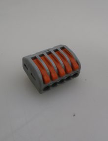 30117592 - CONNECTOR ACCESSORY 5 CONDUCTOR COMPACT CONNECTOR 28-12 AWG STRANDED  and  SOLID 600V 20A 105 DEG C MAXIMUMS--BOX OF 40