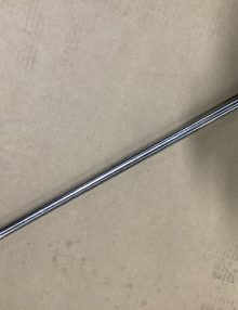 30124482 - SHAFT MACHINED 3/4OD X 27.368 LG W/ SNAP RING GROOVE