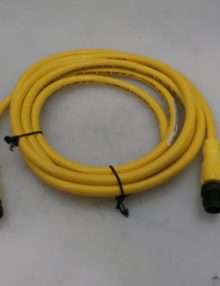30125460 - CABLE ELECTRICAL 6COND 22AWG EXTENSION FEM STR MALE STR MICRO QD 2M PVC