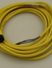 30134172 - CABLE ELECTRICAL CORDSET 4COND 22AWG STR-F MICRO QD 7M YELLOW PVC IP67 - 20 to 105 C