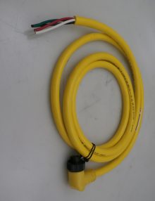 30134195 - CABLE ELECTRICAL 4COND 16AWG 90DEG-F MINI QD 6FT PVC (YELLOW)
