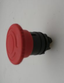 30138291 - SWITCH PUSH BUTTON HEAD 22MM PUSH/TWIST-TO-RELEASE NON-ILLUMINATED RED 40MM MUSHROOM HEAD