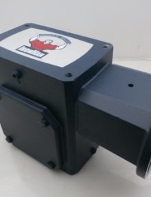 30141694 - REDUCER BM830 40:1 RIGHT ANGLE RIGHT HAND OUTPUT ASSEMBLY 3 56C FACE MOBIL GLYGOYLE 460 LUBRICANT (-10 TO +105F) / 1/4-20 X 3/4 TAP IN OUTPUT SHAFT / FILLED FOR OUTPUT SHAFT VERTICAL MOUNTING POSITION (FOOD GRADE STANDARD)