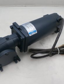 30141842 - GEARMOTOR 0.47HP 90VDC 2800RPM 40:1 70RPM OUTPUT TENV W/7FT 18AWG CORD 5/8IN DIA OUTPUT SHAFT / PAINT LEESON BLUE / (WITH BLACK LEAD POSITIVE MOTOR TURNS CLOCKWISE LEAD-END) / STANDARD KEY (0.1855/0.1875)/ M6 X 1.0 SHAFT END TAP