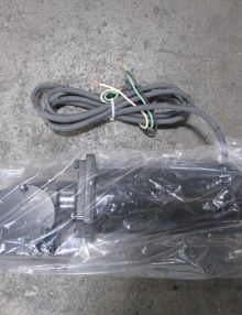 30141844 - GEARMOTOR 0.2HP 90VDC 2000RPM 40:1 50RPM OUTPUT W/BRAKING RESISTOR AND DIODE TENV W/7FT 18AWG CORD 5/8IN DIA OUTPUT SHAFT / PAINT LEESON BLACK / (WITH BLACK LEAD POSITIVE MOTOR TURNS CLOCKWISE LEAD-END) / STANDARD KEY (0.1855/0.1875)/ M6 X 1.0 SHAFT END TAP