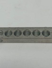 30148790 - TERMINAL GROUND BAR 5 POSITION 4-14 AWG ALUMINUM 4-14 (717)