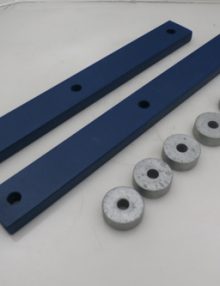 30163977 - KIT GEOMET FASTENERS AND CLAMPS S ONE LEG FOR 3 HOLE DESIGN