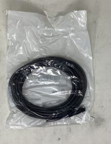 30164599 - CABLE ELECTRICAL CORDSET; DC MICRO (M12) FEMALE STRAIGHT 4-PIN PVC CABLE BLACK UNSHIELDED 22AWG IEC COLOR CODE 5.0 METER (16.4 FEET)
