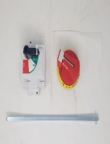 30176136 - DISCONNECT OPERATING HANDLE DOOR MOUNTED S01 STYLE RED 12 INCH SHAFT NEMA 4/4X FOR EG FRAME CB
