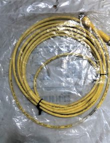 30205502 - CABLE ELECTRICAL EXTENSION 3 COND 24 AWG STR-F PICO QD STR-M PICO QD 3M YELLOW PUR FLEX RATED