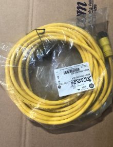 30205524 - CABLE ELECTRICAL CORDSET: MINI/MINI PLUS FEMALE STRAIGHT 5-PIN CABLE YELLOW UNSHIELDED 18AWG IEC COLOR CODED 30 FEET (9.14 METERS)