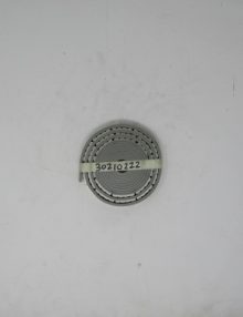 30210222 - BELT FRICTION 9/16 X 80 LONG CLAMP SURFACE W/NOTCHED V-GUIDE CUT TO BACKING MATERIAL