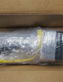 30219103 - GEARMOTOR W/ 1FT L CABLE  and  3P MALE RECEPTACLE 1/4HP 90VDC 50:1 50RPM PARALLEL SHAFT 250IN-LBS PERMANENT MAGNET GPP7460 W/ M8X1.25MM MOUNTING HOLES (OUTPUT SHAFT ROTATION CCW W/ WHITE LEAD TO POSITIVE)