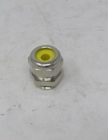 30227674 - CONNECTOR CABLE CLAMP 4MM-6.5MM M20 NICKEL PLATED BRASS - SINGLE HOLE