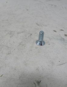 31001570 - FASTENER SCREW MACHINE M6 X 1.0 X 16MM FLAT HEAD SOCKET CAP CLASS 10.9 CLEAR ZINC PLATED