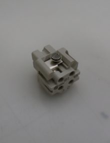 31012565 - CONNECTOR QD FEMALE INSERT 3P PLUS GND 600V 15A 14AWG TERMINALS