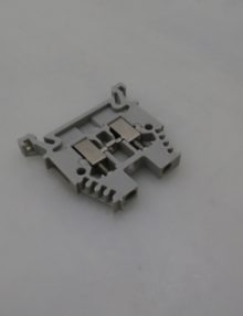 C-003680 - TERMINAL BLOCK IEC SCREW 22-10AWG DIN MOUNT 600V 30A GRAY