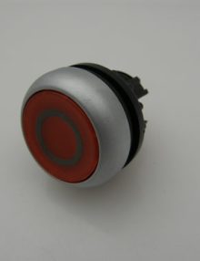 EC10637 - SWITCH PUSH BUTTON RED ILLUMINATED PLATE 0
