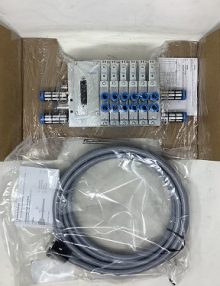 PC11042 - VALVE ASM VTUG-14 / 6 VALVES FESTO, VTUG-14-MSDR-S1TZ-25V20-Q10L-U-Q8S-6A+M2, VALVE TERMINAL,